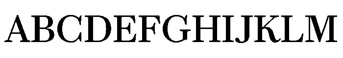 Chiswick Text Regular Font UPPERCASE