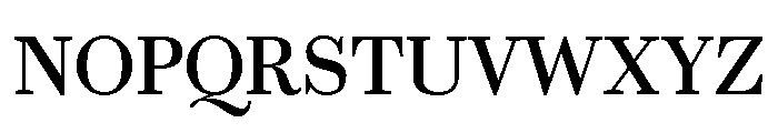 Chiswick Text Regular Font UPPERCASE