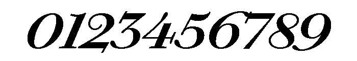 Chiswick Text Semibold Italic Font OTHER CHARS