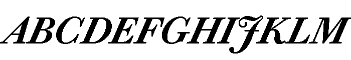 Chiswick Text Semibold Italic Font UPPERCASE