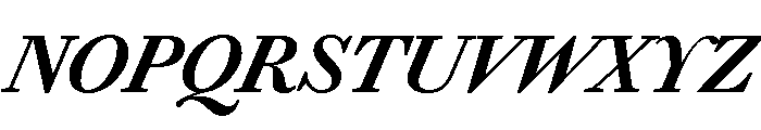 Chiswick Text Semibold Italic Font UPPERCASE