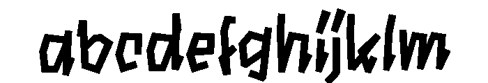 Chop Medium FONT