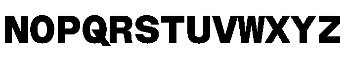 ChromaMonoST Bold Font UPPERCASE