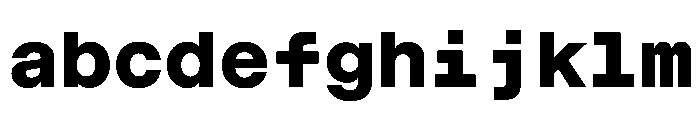 ChromaMonoST Bold FONT