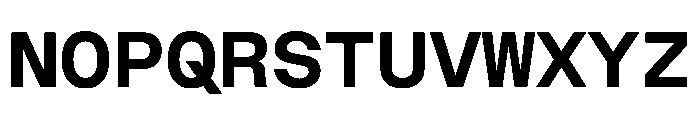 ChromaMonoST Medium Font UPPERCASE