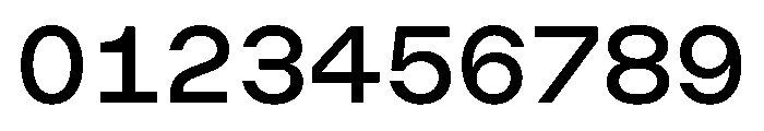 ChromaMonoST Regular Font OTHER CHARS