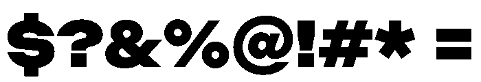ChromaST Black Font OTHER CHARS