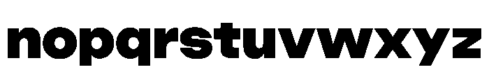ChromaST Black Font LOWERCASE