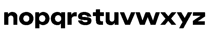 ChromaST Bold Font LOWERCASE