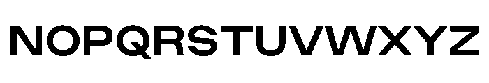 ChromaST Medium Font UPPERCASE