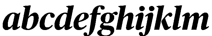 Chubb Publico Bold Italic FONT