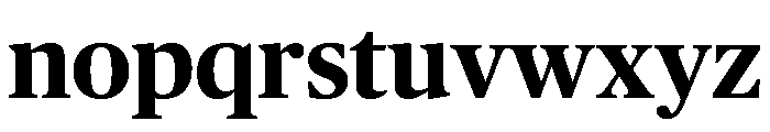 Chubb Publico Bold Font LOWERCASE