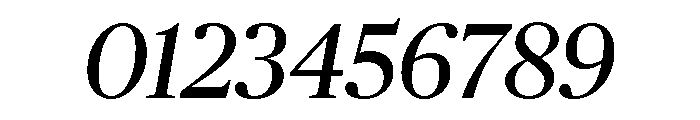 Chubb Publico Italic Font OTHER CHARS