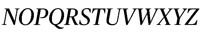 Chubb Publico Italic Font UPPERCASE