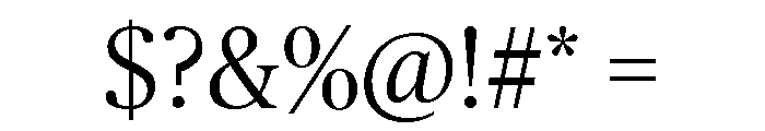 Chubb Publico Light Font OTHER CHARS