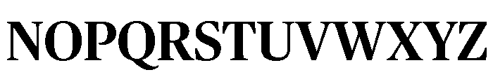 Chubb Publico Medium Font UPPERCASE