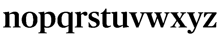 Chubb Publico Medium Font LOWERCASE