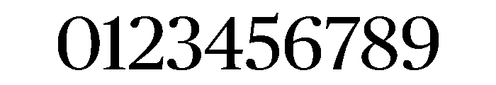 Chubb Publico Roman Font OTHER CHARS