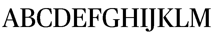 Chubb Publico Roman Font UPPERCASE