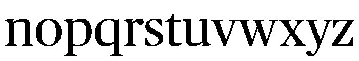 Chubb Publico Roman Font LOWERCASE