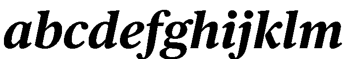 Chubb Publico Text Bold Italic FONT