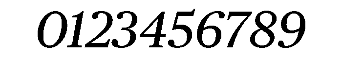 Chubb Publico Text Italic Font OTHER CHARS