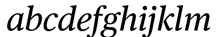 Chubb Publico Text Italic FONT