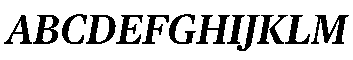 Chubb Publico Text Semibold Italic Font UPPERCASE