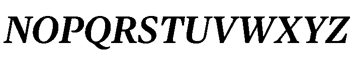 Chubb Publico Text Semibold Italic Font UPPERCASE