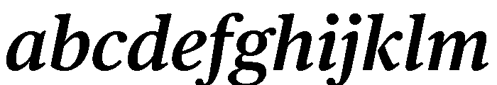 Chubb Publico Text Semibold Italic FONT