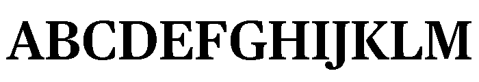 Chubb Publico Text Semibold Font UPPERCASE