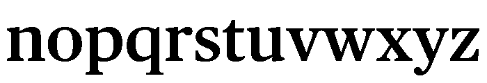 Chubb Publico Text Semibold Font LOWERCASE