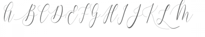 Charlotte Calligraphy Font UPPERCASE