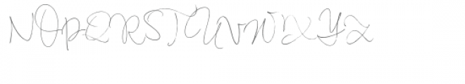 Charlotte Thin Font UPPERCASE