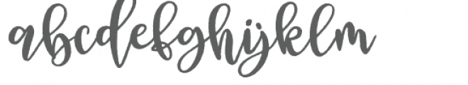 Christmas Mystery Rough Font LOWERCASE
