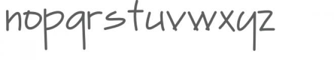 chicken scratch font Font LOWERCASE