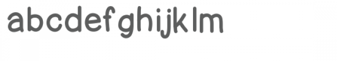 chunky monkey font Font LOWERCASE