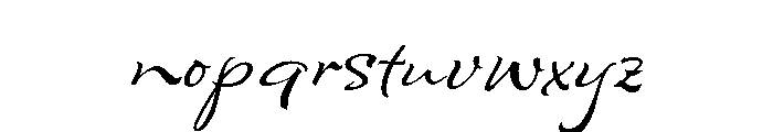 Chai Tea Regular Font LOWERCASE