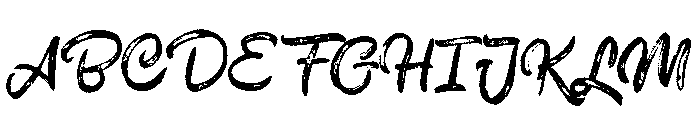 Chameleon Regular Font UPPERCASE