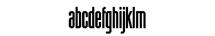 Chamfer Gothic Bold FONT