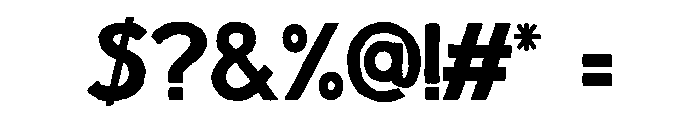 Chancellor Medium Font OTHER CHARS