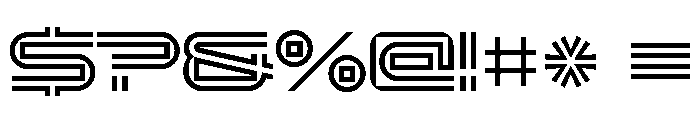 Changeling Neo Inline Font OTHER CHARS