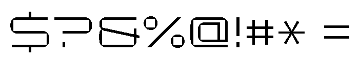 Changeling Neo Light Font OTHER CHARS
