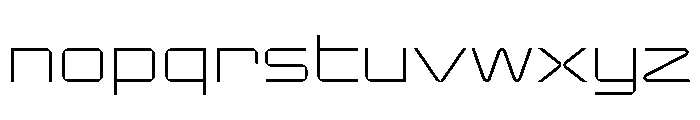 Changeling Neo Light Font LOWERCASE