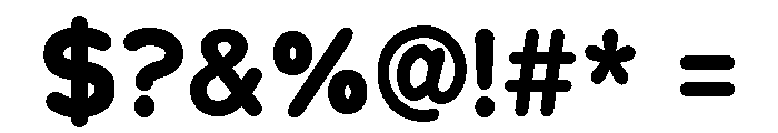 Chankfurter Bold Font OTHER CHARS