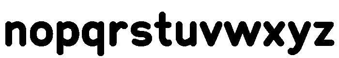 Chankfurter Bold Font LOWERCASE