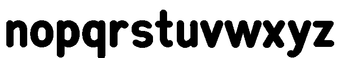 Chankfurter Condensed Bold Font LOWERCASE