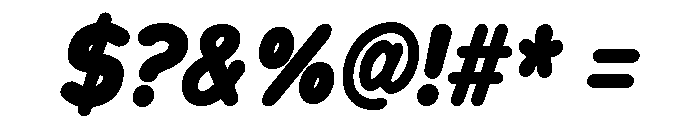 Chankfurter Condensed Extra Bold Italic Font OTHER CHARS