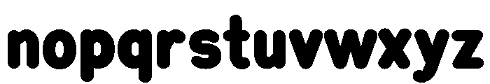 Chankfurter Condensed Extra Bold Font LOWERCASE