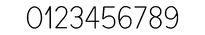 Chankfurter Condensed Light Font OTHER CHARS